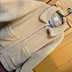 Princess Polly Faux Fur Sherpa Coat